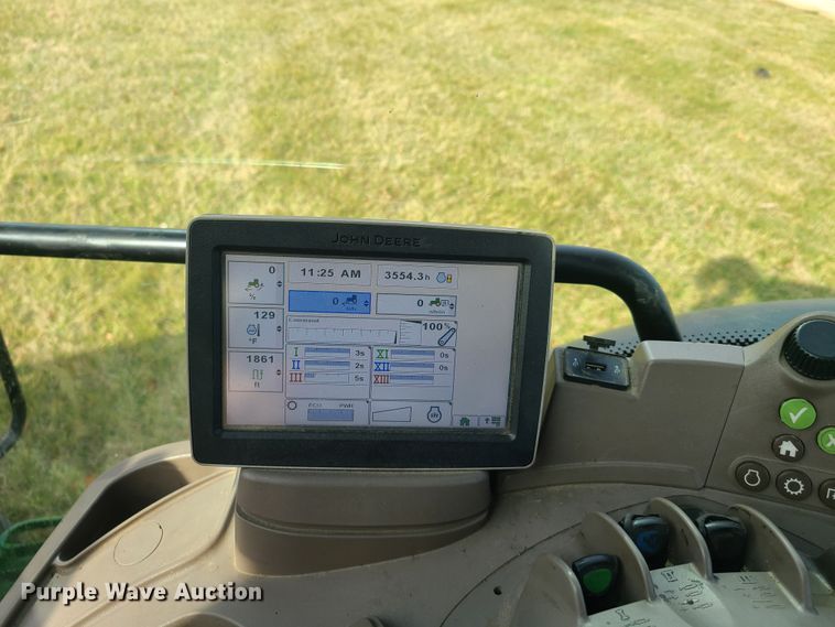 image for item HM9766 2013 John Deere 6125R  MFWD tractor