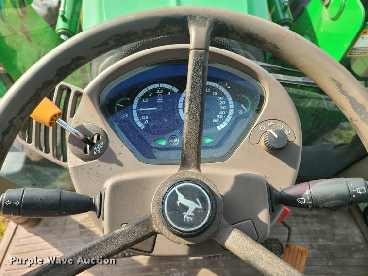 image for item HM9766 2013 John Deere 6125R  MFWD tractor