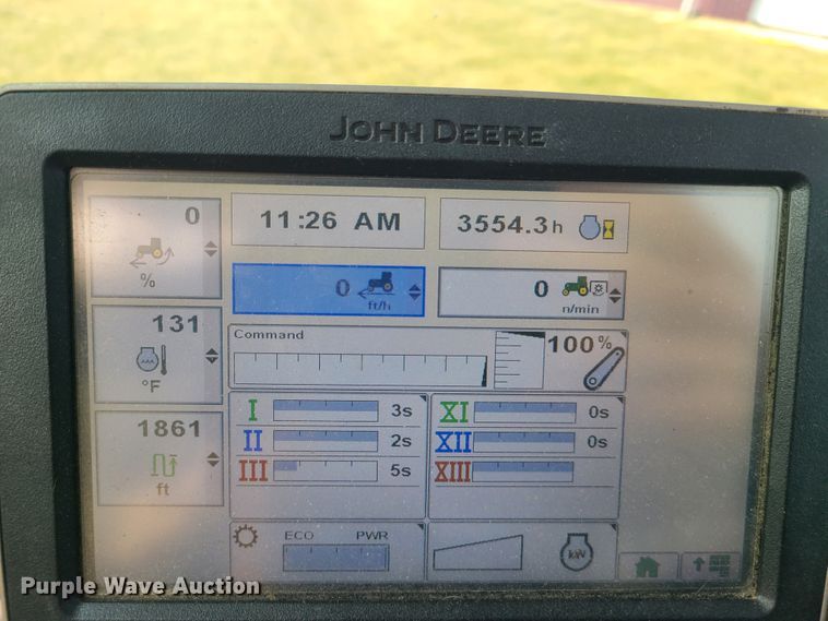 image for item HM9766 2013 John Deere 6125R  MFWD tractor