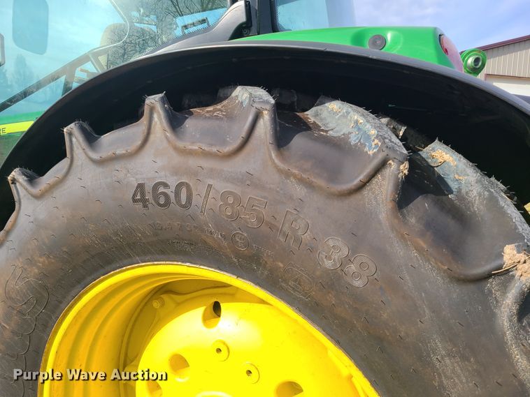 image for item HM9766 2013 John Deere 6125R  MFWD tractor