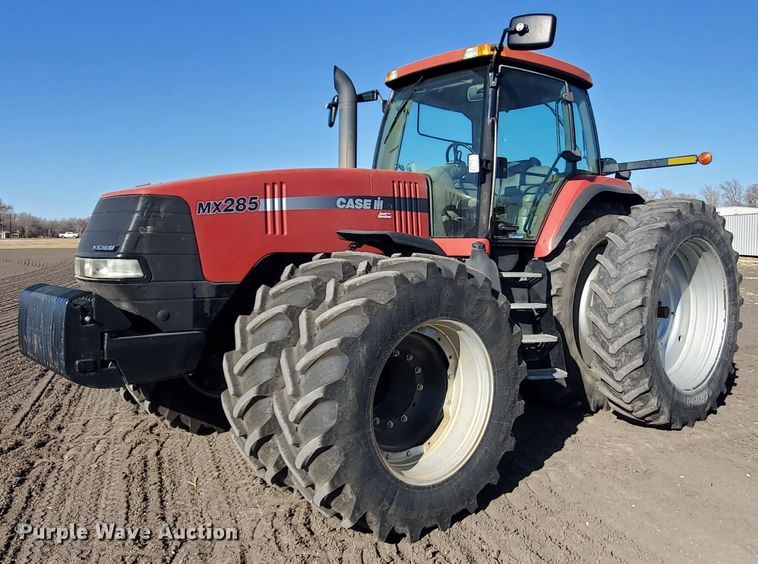 image for item HS9128 2005 Case IH MX285  MFWD tractor