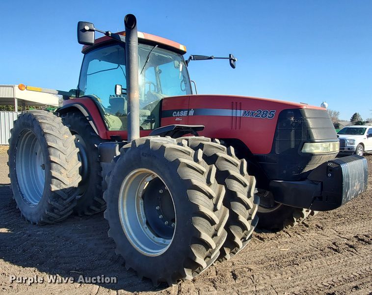 image for item HS9128 2005 Case IH MX285  MFWD tractor
