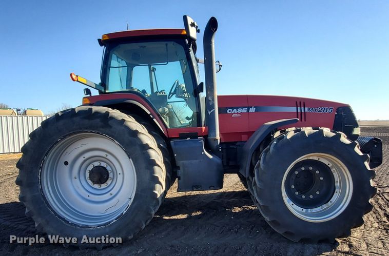 image for item HS9128 2005 Case IH MX285  MFWD tractor