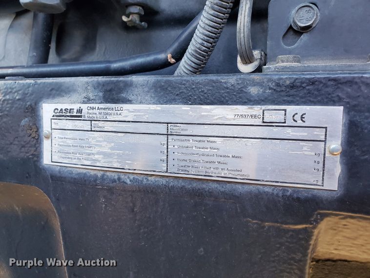 image for item HS9128 2005 Case IH MX285  MFWD tractor