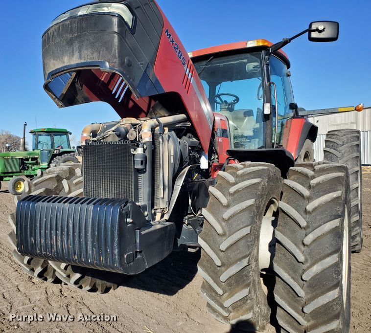 image for item HS9128 2005 Case IH MX285  MFWD tractor