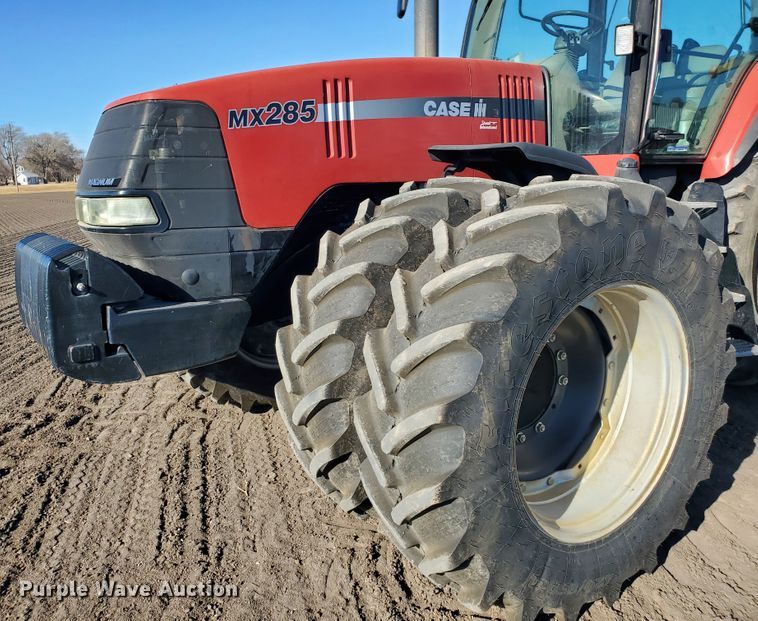 image for item HS9128 2005 Case IH MX285  MFWD tractor
