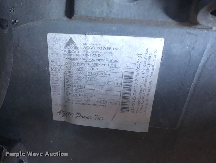 image for item HU9719 2015 Caterpillar Challenger MT975E  4WD tractor