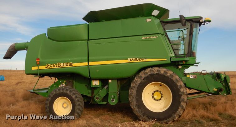 image for item HU9797 2007 John Deere 9760 STS  combine