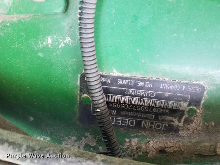 image for item HU9797 2007 John Deere 9760 STS  combine