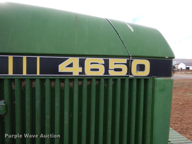 image for item HU9803 1983 John Deere 4650  tractor