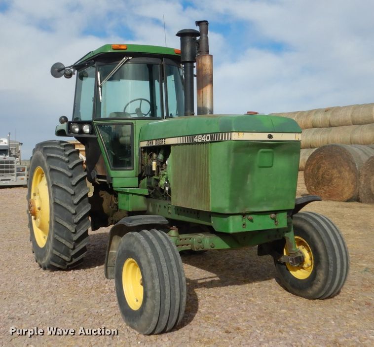 image for item HU9808 1981 John Deere 4840  tractor