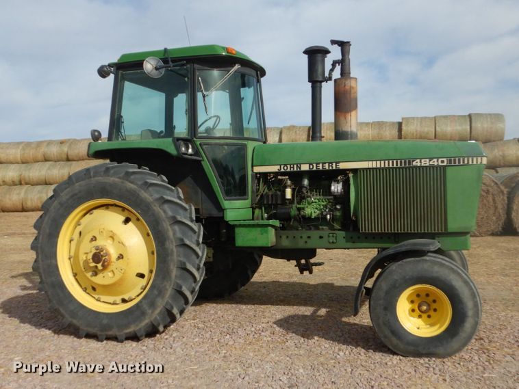 image for item HU9808 1981 John Deere 4840  tractor