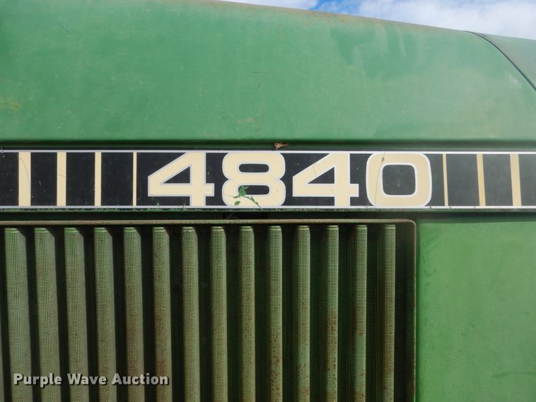 image for item HU9808 1981 John Deere 4840  tractor