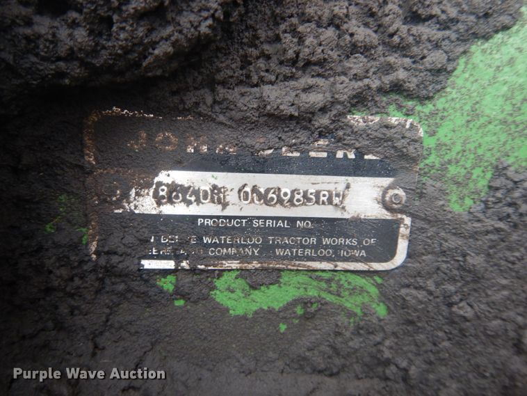 image for item HV9537 1981 John Deere 8640  4WD tractor