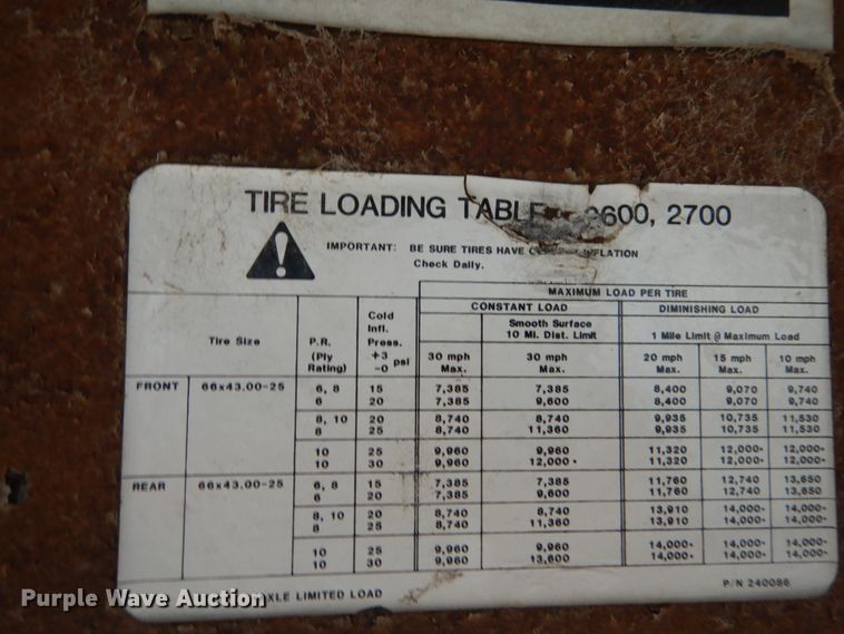 image for item HV9540 Big A 2700  sprayer