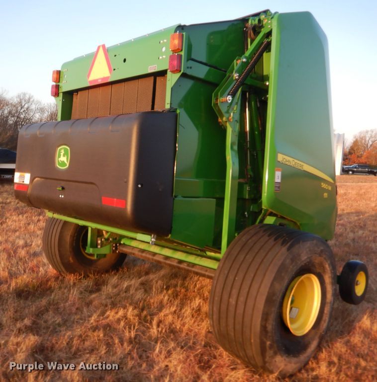 image for item HW9147 2020 John Deere 560M  round baler