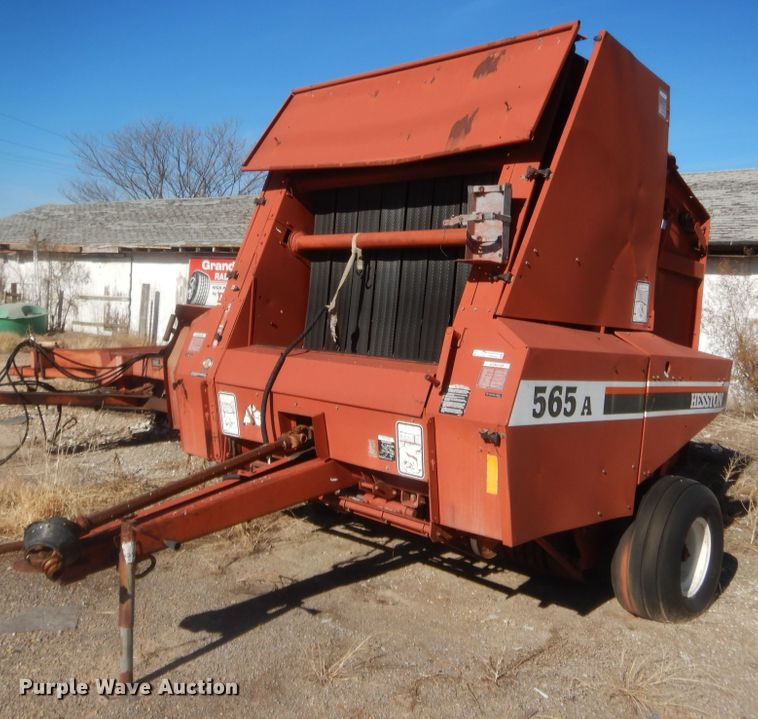 image for item HW9248 Hesston 565A  round baler