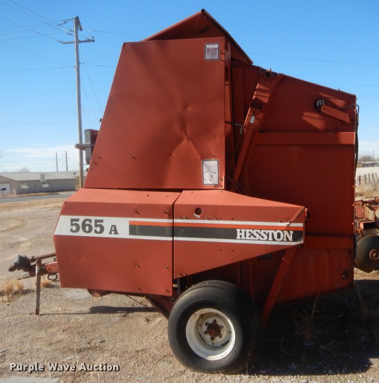 image for item HW9248 Hesston 565A  round baler