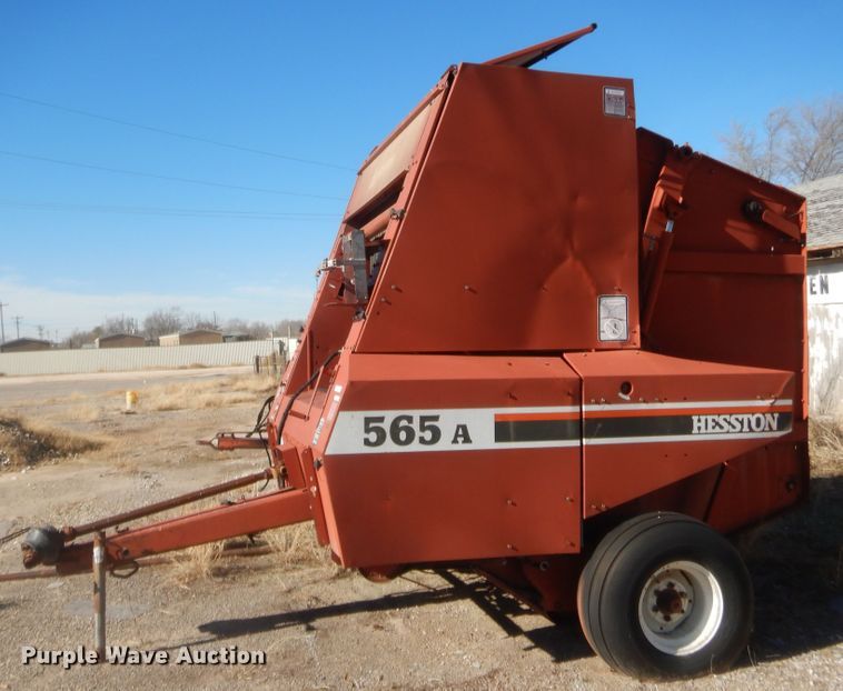 image for item HW9248 Hesston 565A  round baler