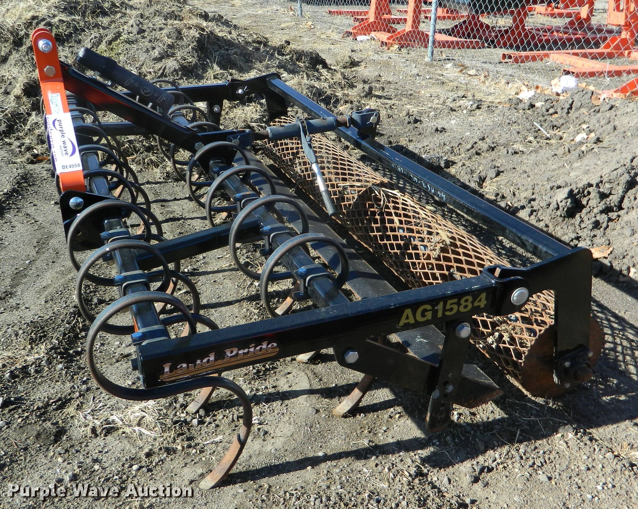 Land Pride AG1584 cultivator in Salina, KS Item DE4558 sold Purple Wave