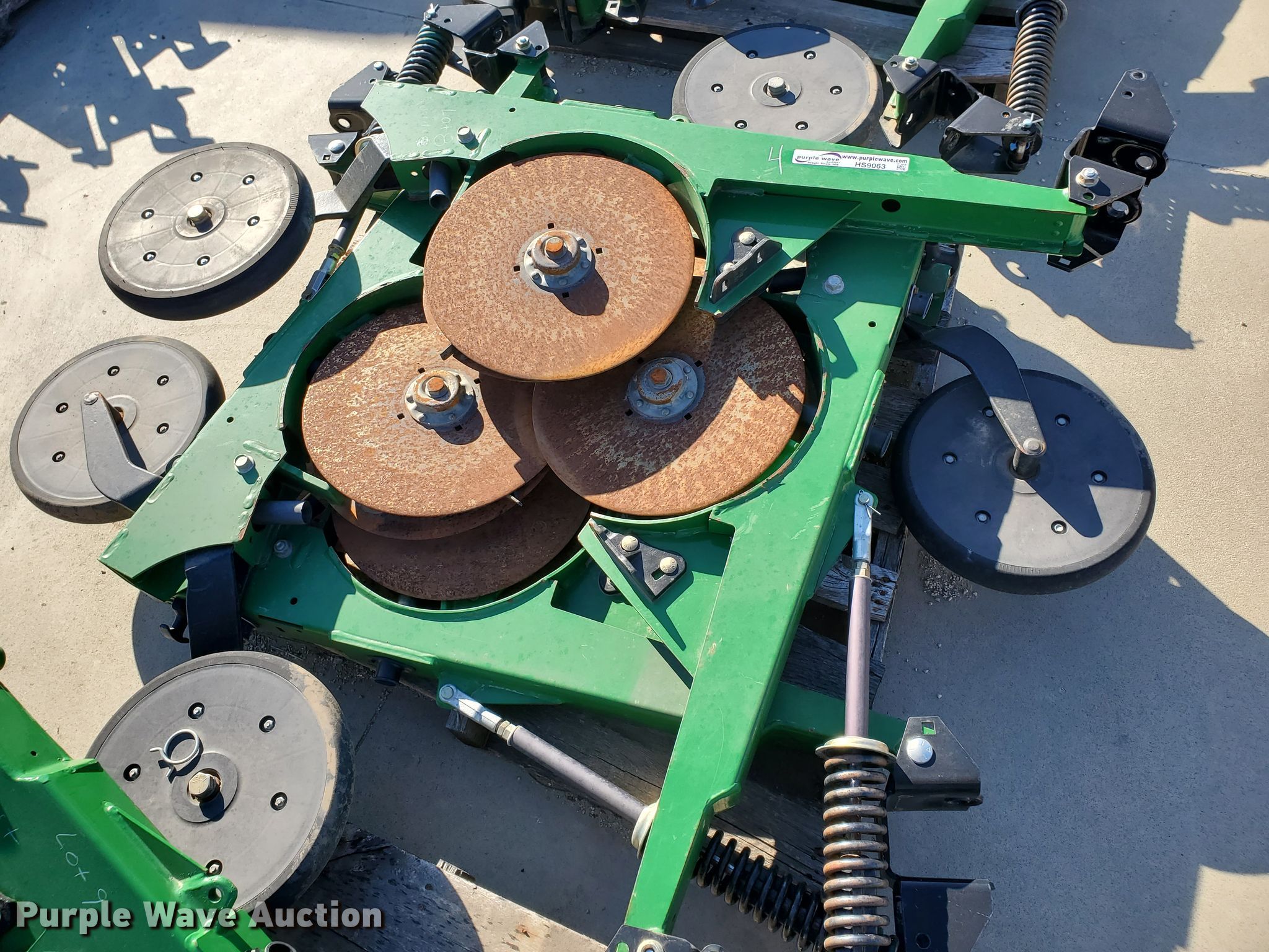 (4) Great Plains drill opener assemblies in Assaria, KS Item HS9063