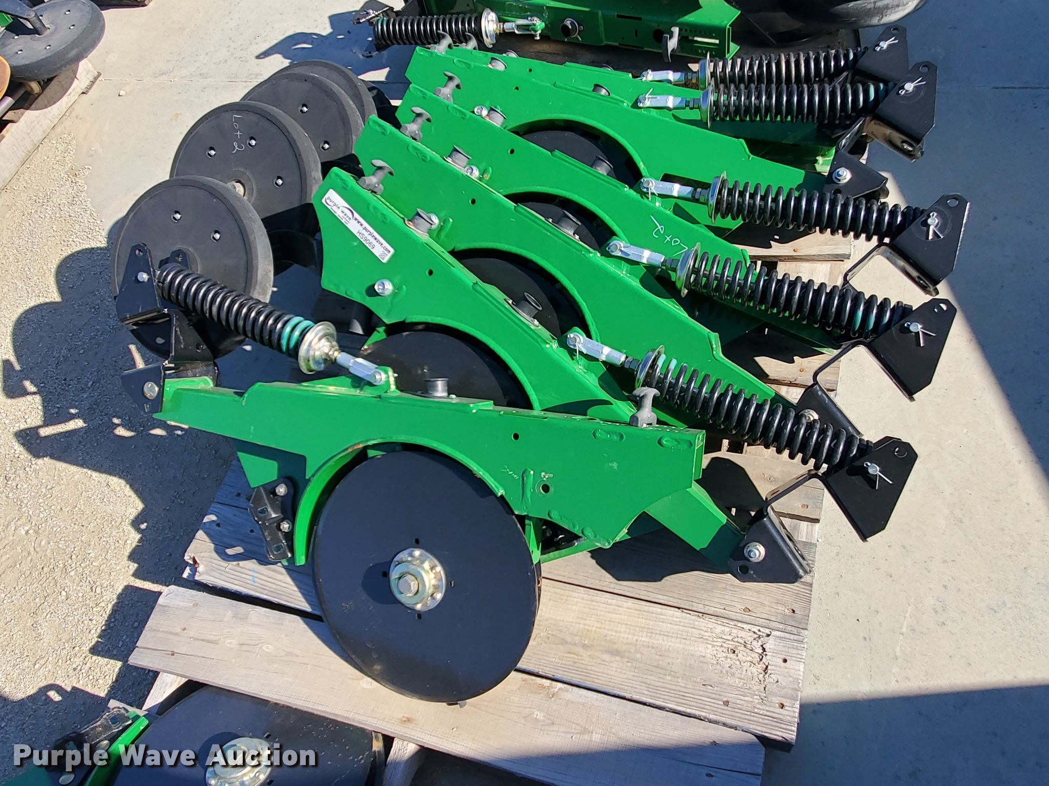 (6) Great Plains drill opener assemblies in Assaria, KS Item HS9069