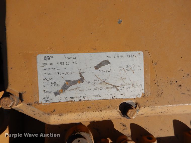 image for item DE2463 1997 Caterpillar 325B L  excavator