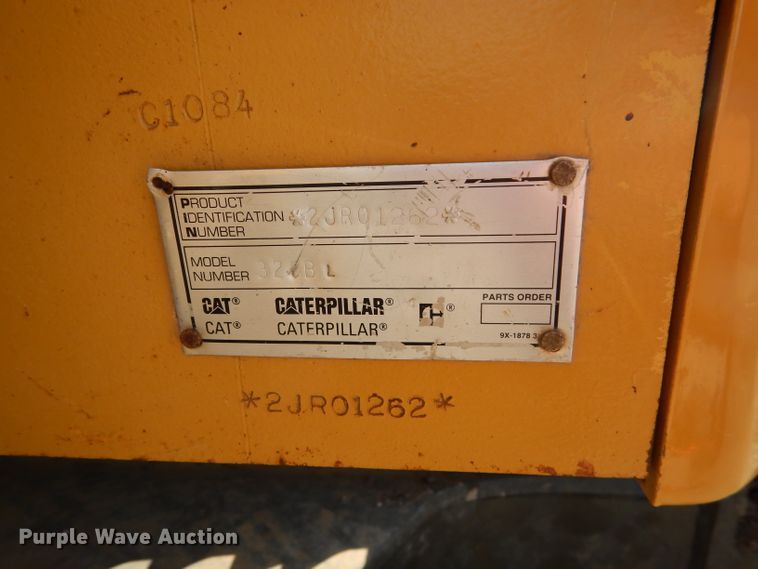image for item DE2463 1997 Caterpillar 325B L  excavator