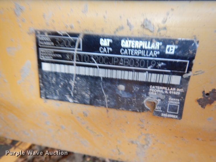 image for item DE2464 2005 Caterpillar 320C L  excavator