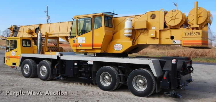 image for item DE2467 1997 Grove TMS870  crane