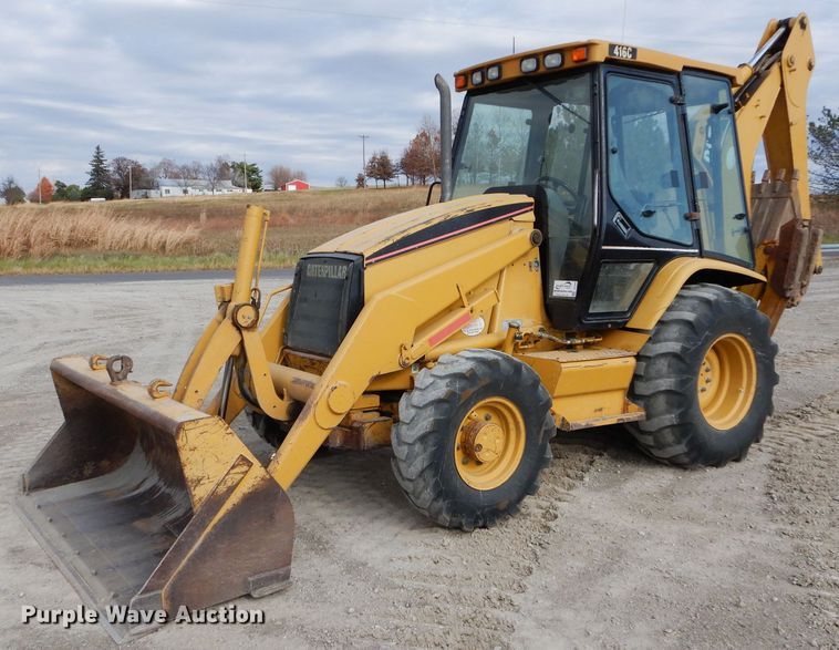 image for item DE2469 1999 Caterpillar 416C  backhoe