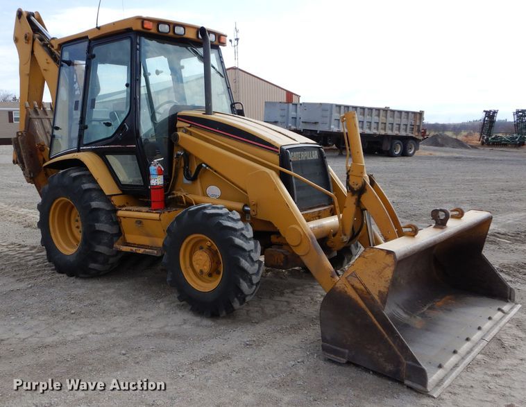 image for item DE2469 1999 Caterpillar 416C  backhoe