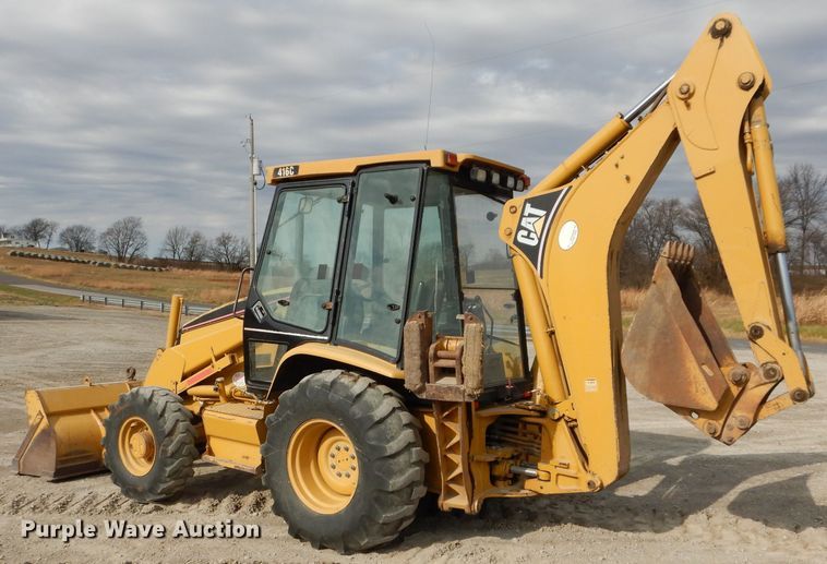 image for item DE2469 1999 Caterpillar 416C  backhoe