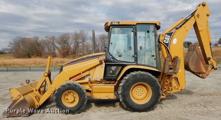 image for item DE2469 1999 Caterpillar 416C  backhoe