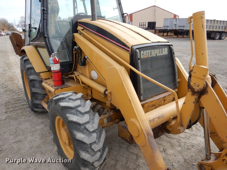 image for item DE2469 1999 Caterpillar 416C  backhoe