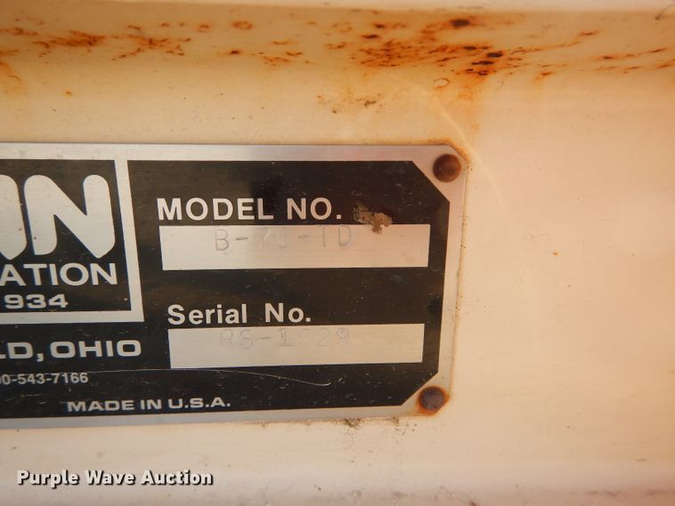 image for item DE2470 Finn B70-TD  straw blower