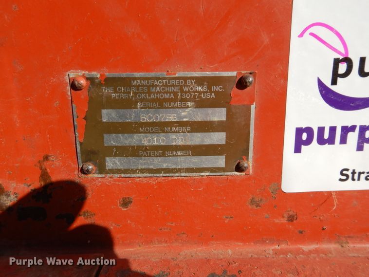 image for item DE2472 Ditch Witch 4010DD  trencher