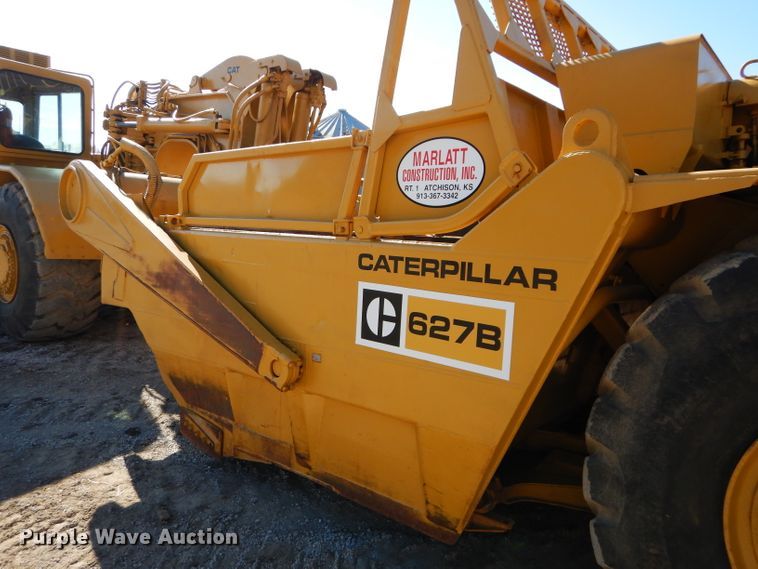 image for item DE2478 1978 Caterpillar 627B  conventional scraper