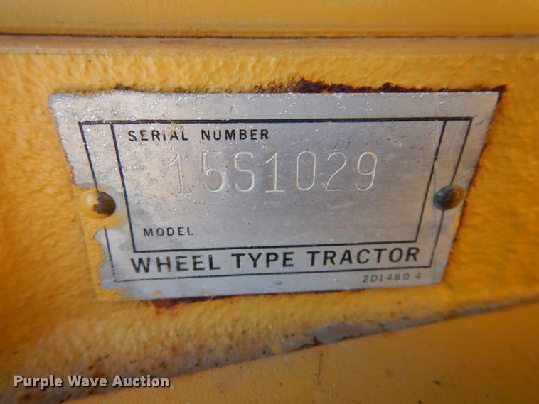 image for item DE2478 1978 Caterpillar 627B  conventional scraper