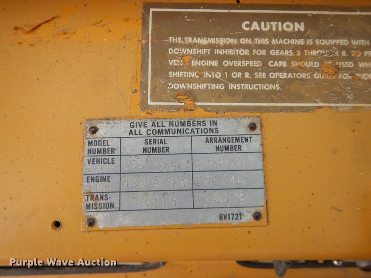 image for item DE2479 1979 Caterpillar 627B  conventional scraper