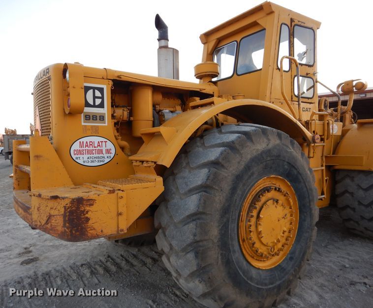 image for item DE2480 1971 Caterpillar 988  wheel loader