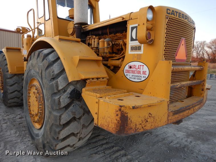 image for item DE2480 1971 Caterpillar 988  wheel loader