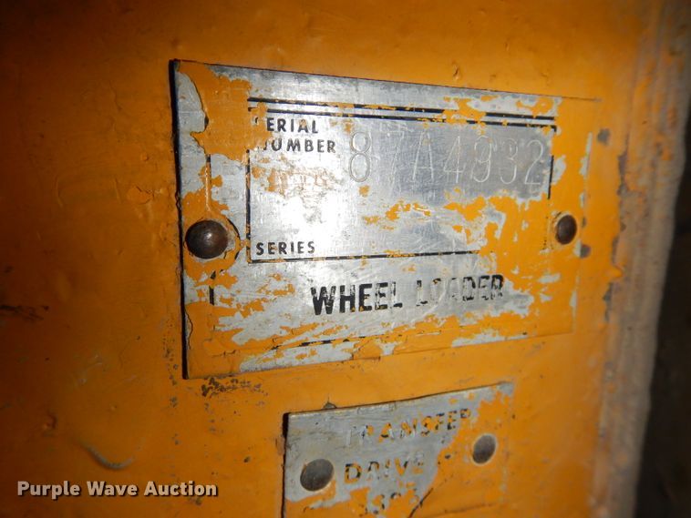 image for item DE2480 1971 Caterpillar 988  wheel loader