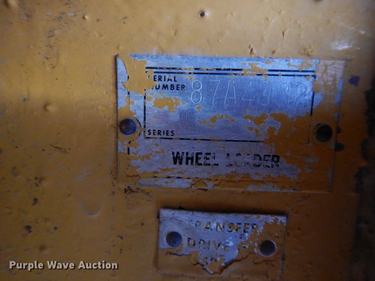 image for item DE2480 1971 Caterpillar 988  wheel loader