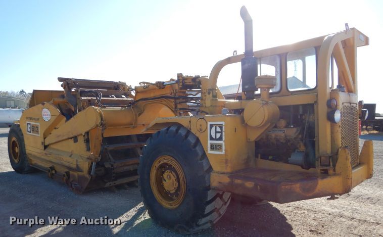 image for item DE2482 1973 Caterpillar 613  elevating scraper