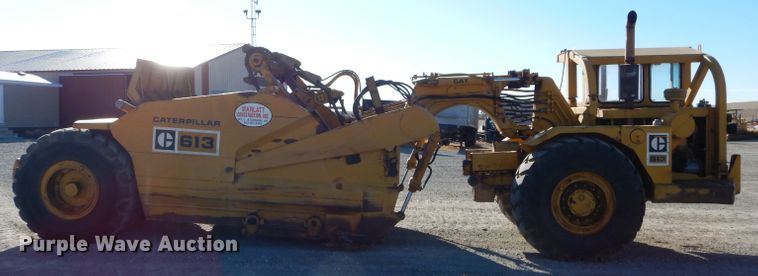 image for item DE2482 1973 Caterpillar 613  elevating scraper