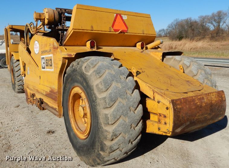 image for item DE2482 1973 Caterpillar 613  elevating scraper