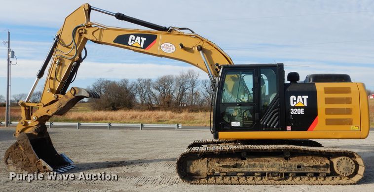 image for item DE2483 2014 Caterpillar 320E L  excavator