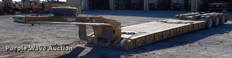 image for item DE2492 1992 Load King PHD100-3 lowboy equipment trailer