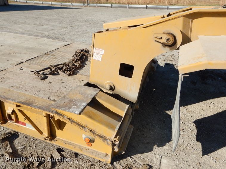 image for item DE2492 1992 Load King PHD100-3 lowboy equipment trailer